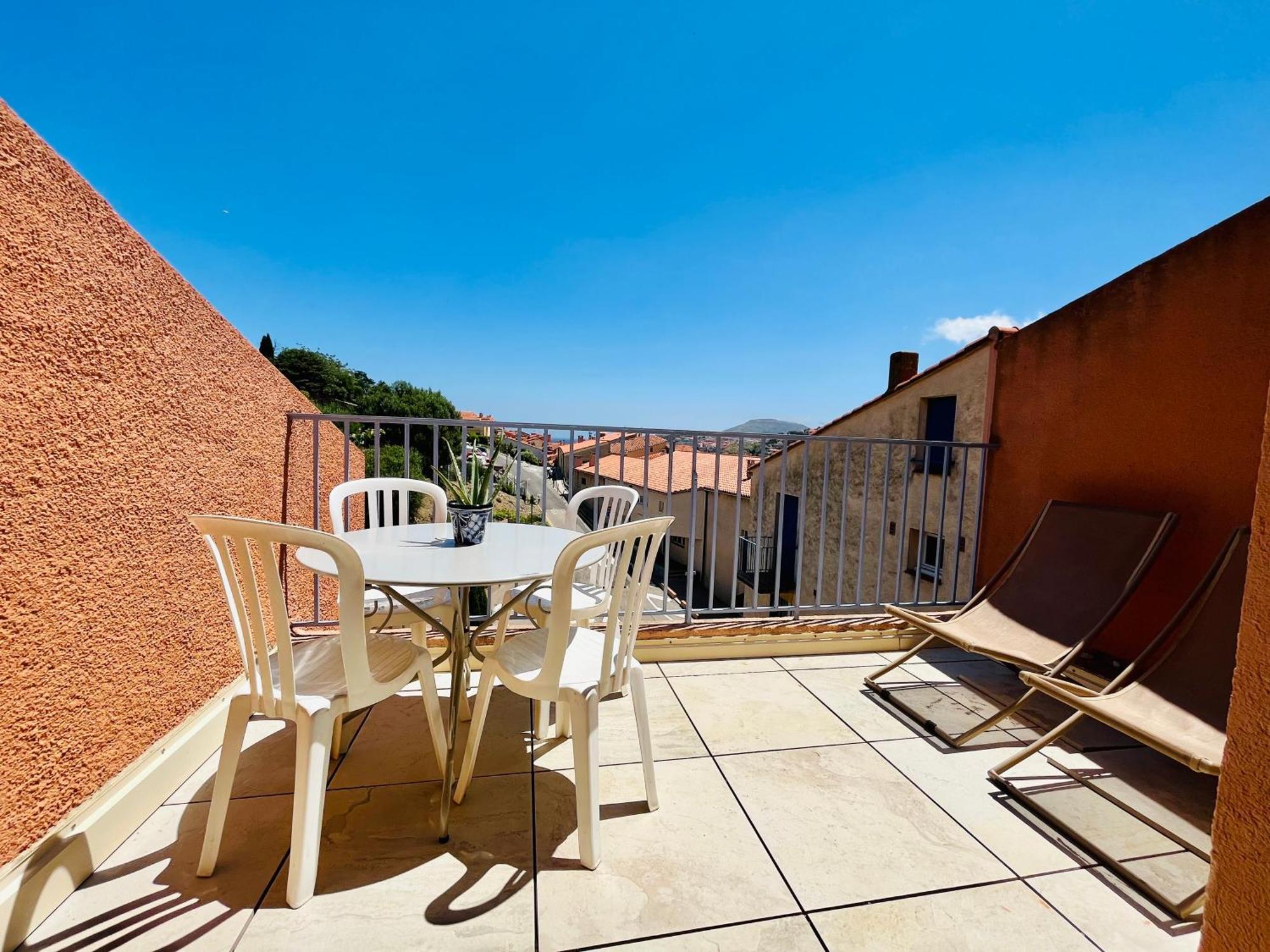 Appartement Collioure, Grande Terrasse Et Parking Екстер'єр фото